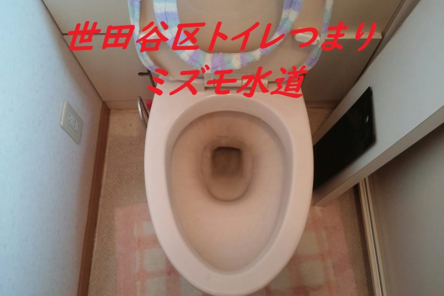 世田谷区赤堤トイレつまり修理業者