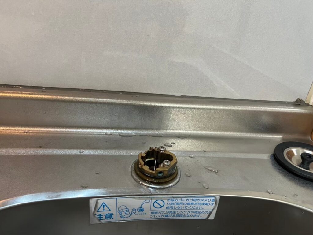 キッチン蛇口交換​水漏れ墨田区