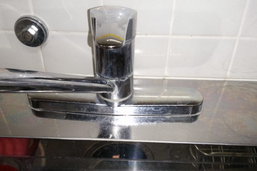 キッチン水栓の写真