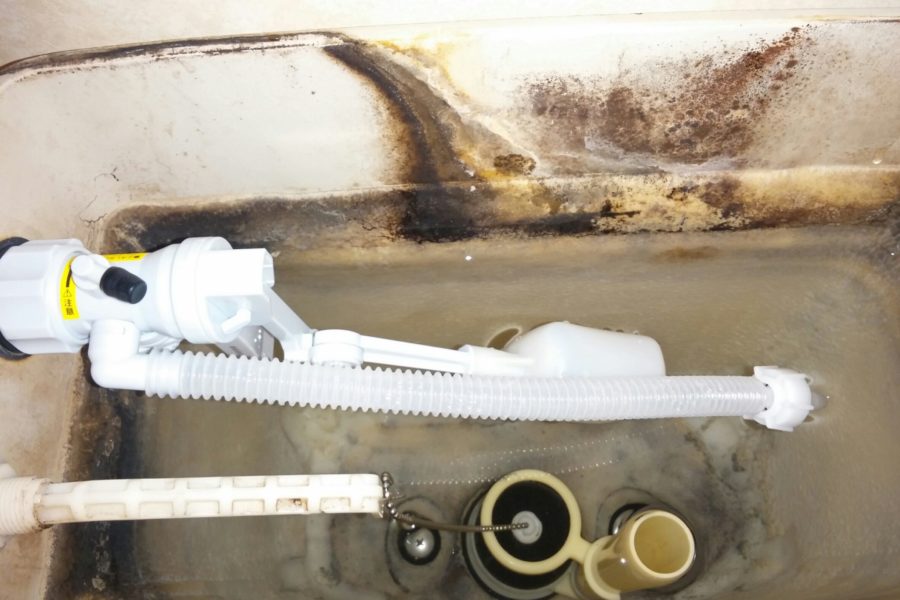 トイレ水漏れ修理ボールタップ交換