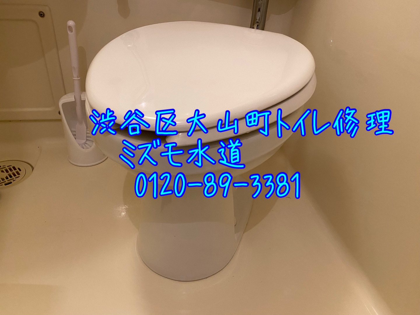 渋谷区大山トイレ水漏れ修理