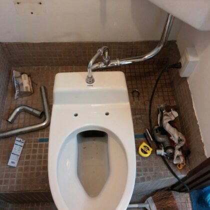 トイレ水漏れ修理​