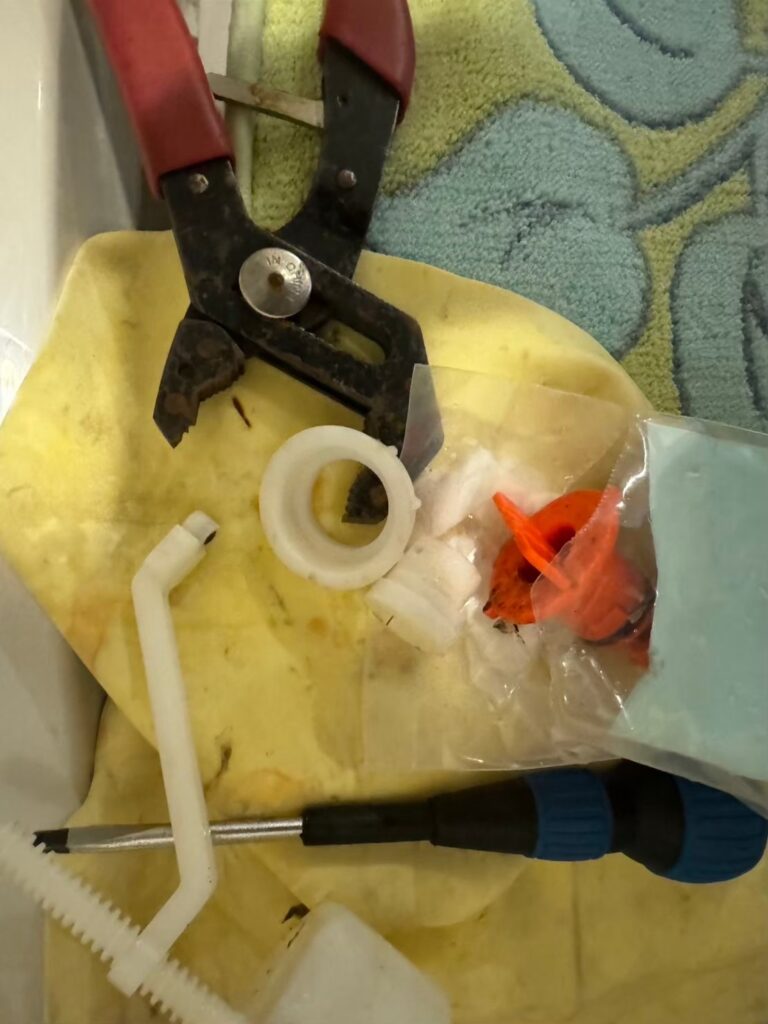 トイレ水漏れ修理葛飾区西水元・細田