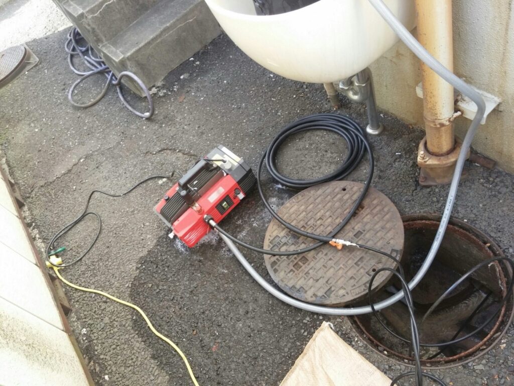 排水管高圧洗浄渋谷区円山町・代々木