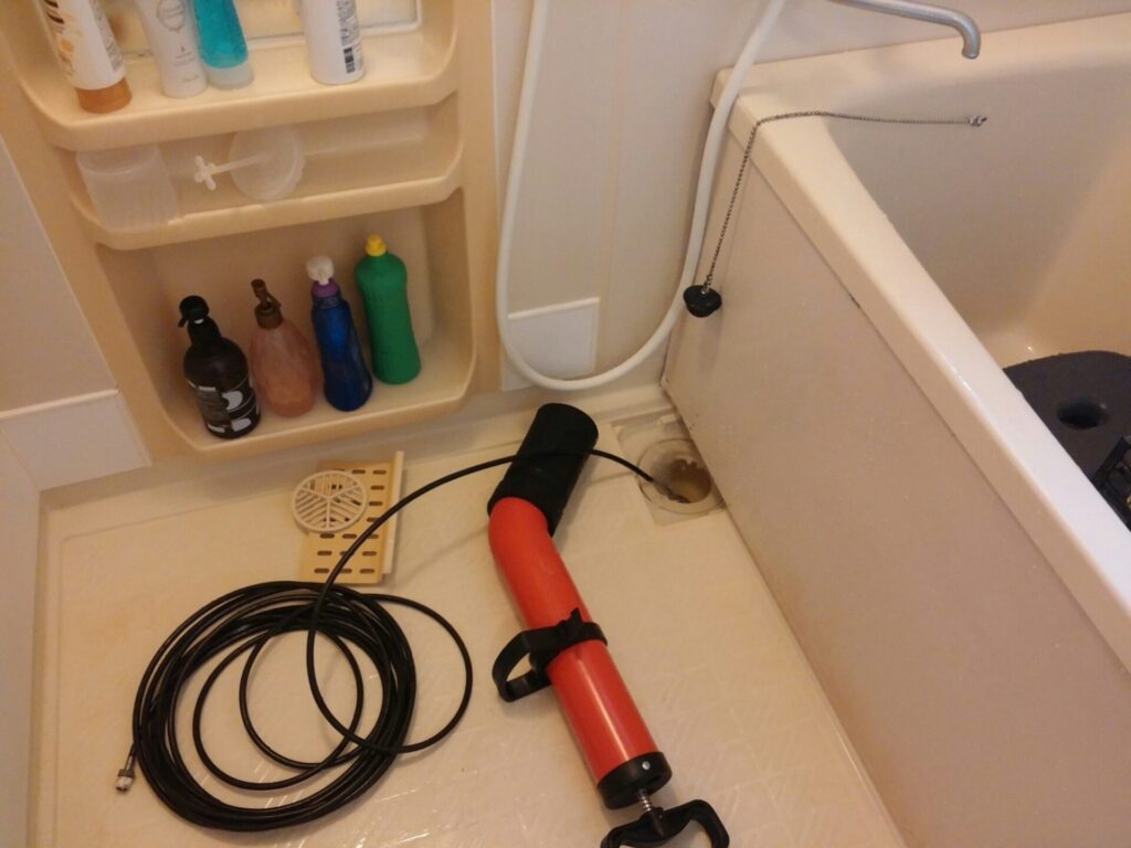 大田区仲六郷・羽田旭町排水つまり