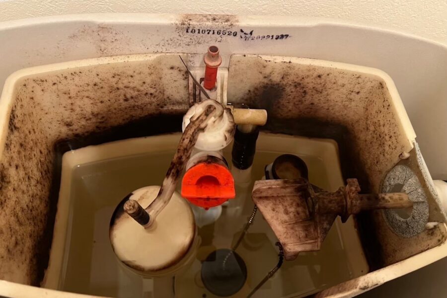 トイレタンク水漏れ足立区古千谷・弘道