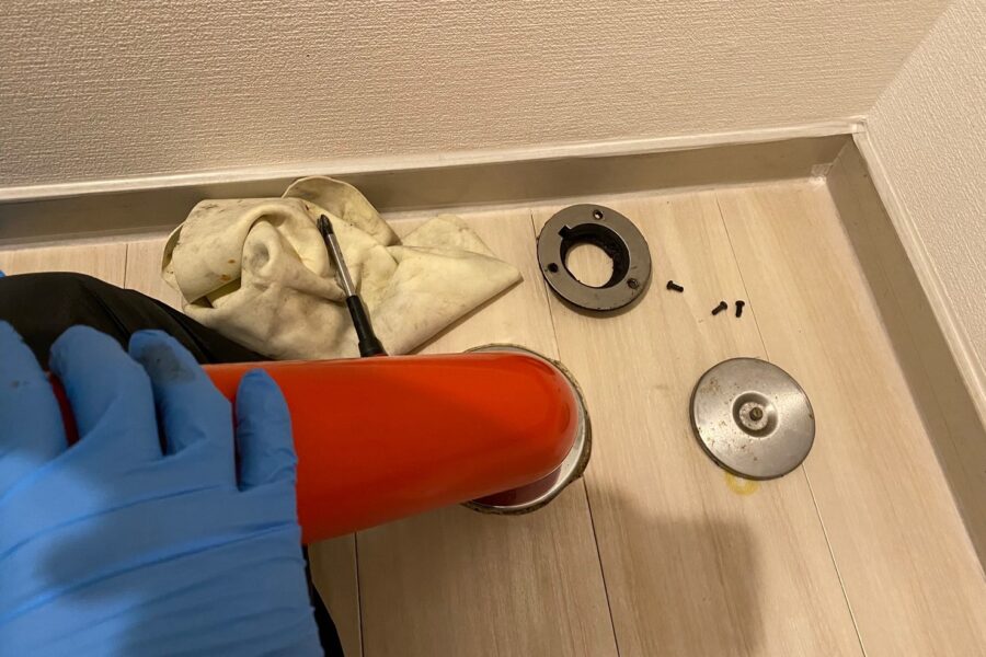 排水漏れ江東区佐賀・猿江