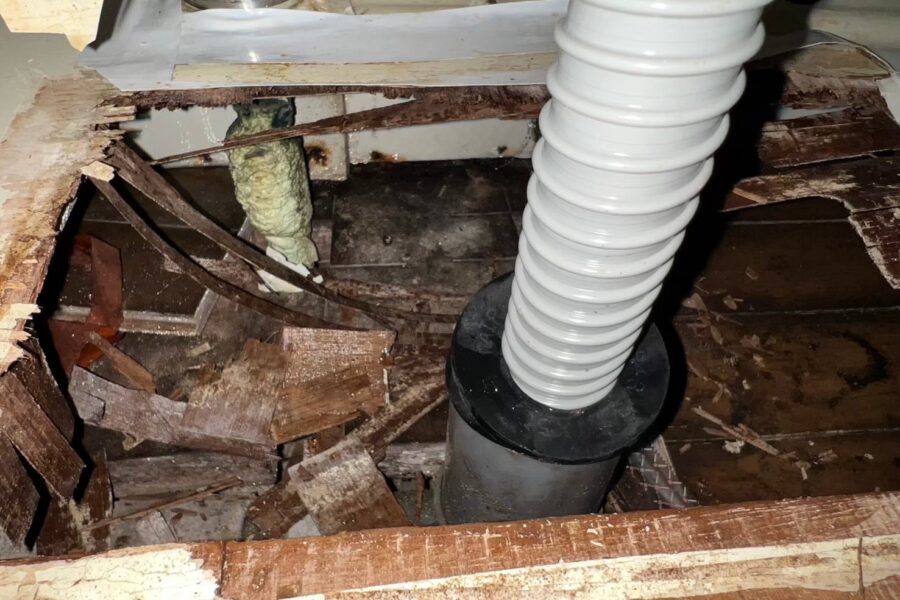 足立区興野小台水道修理