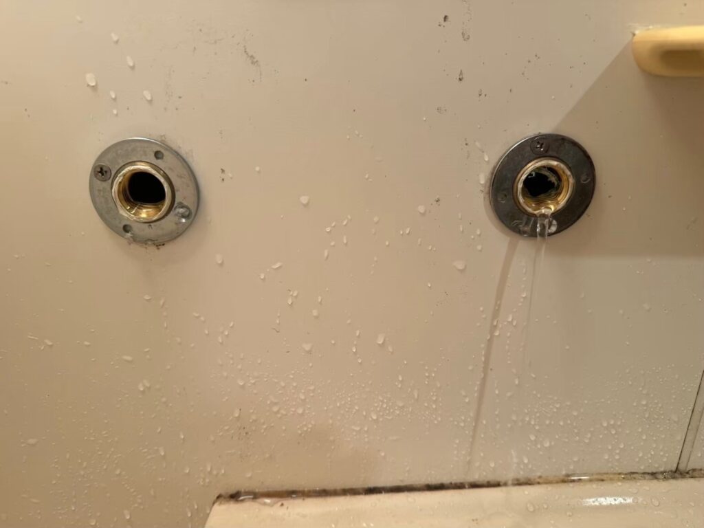 蛇口水漏れ流山市上貝塚・新宿