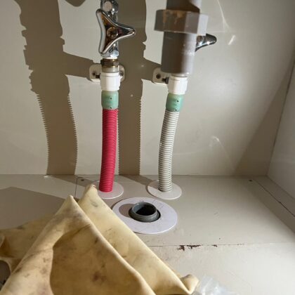 水漏れ修理​蛇口交換​文京区後楽