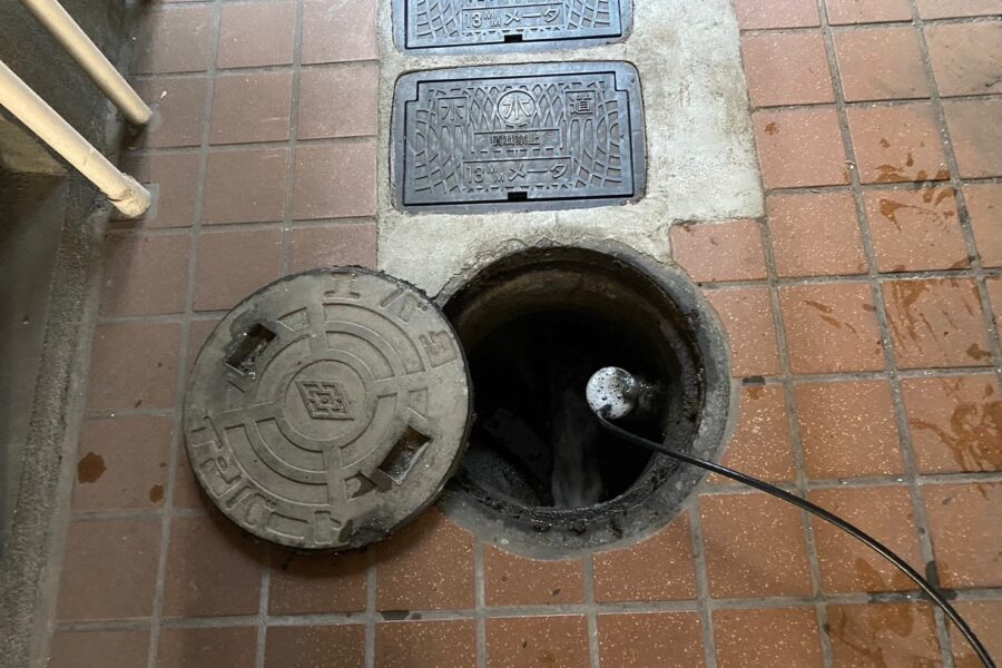 トイレ詰まった大田区東雪谷、東馬込
