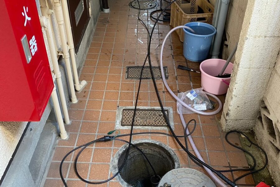 高圧洗浄板橋区清水町、高島平