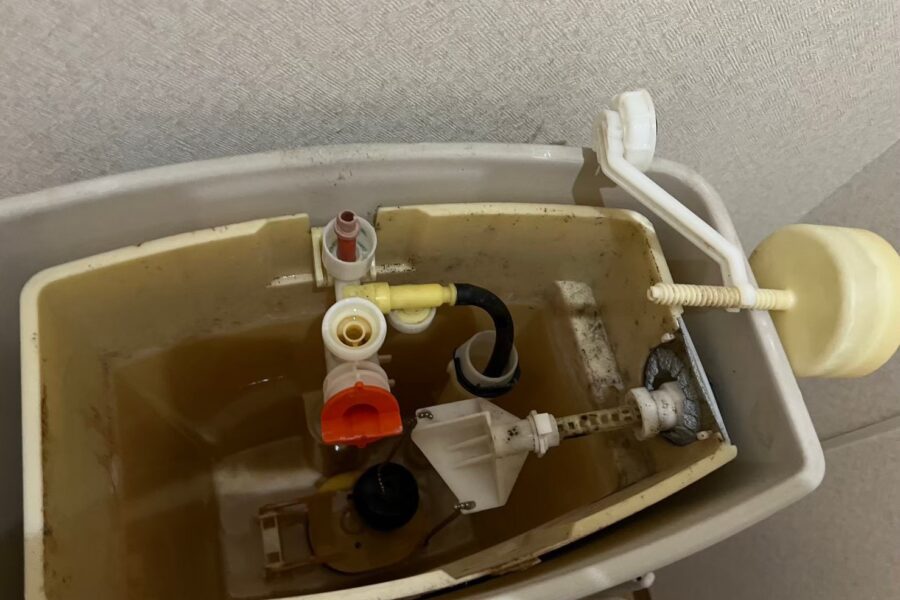 水止まらないトイレ柏市中原、中十余二