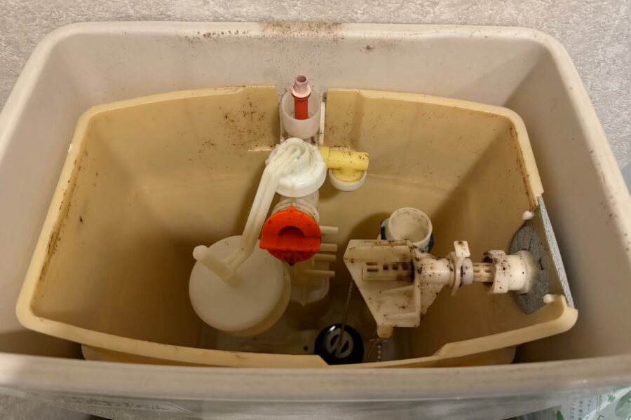 市川市千鳥町、稲荷木トイレ水漏れ