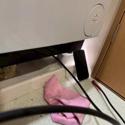 洗濯機つまり江東区辰巳、東陽町