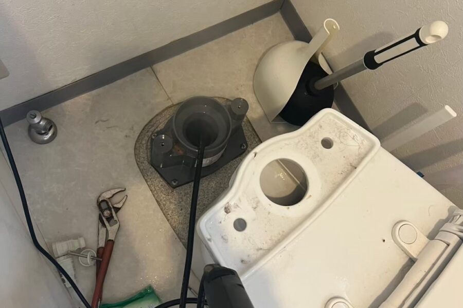 柏市豊上町、根戸水道屋