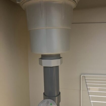 キッチン水漏れ修理の施工例（ミズモ水道）