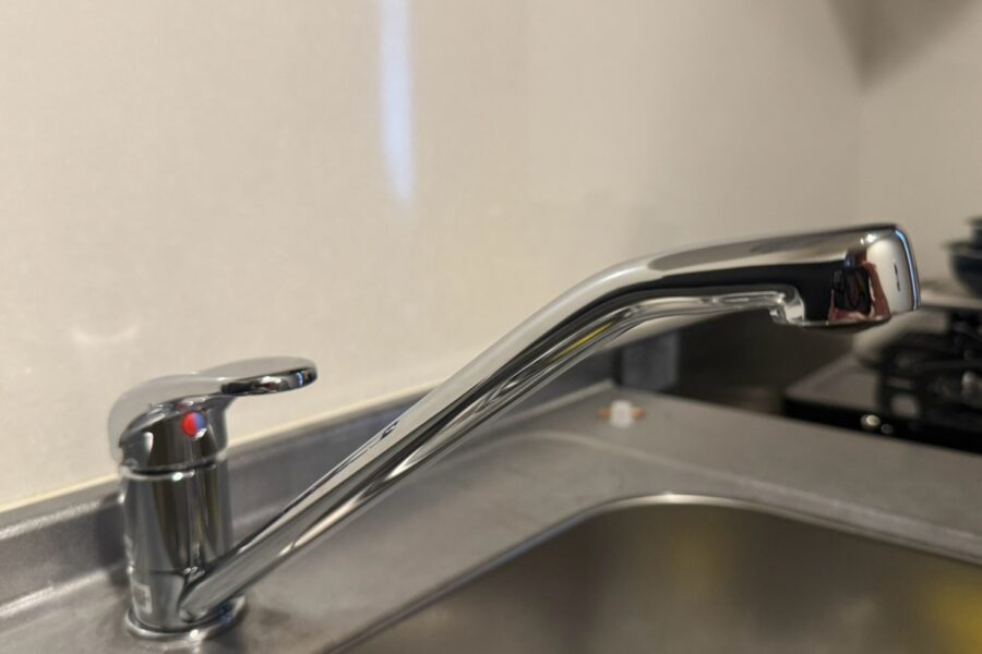 キッチン水漏れ修理の施工例（ミズモ水道）
