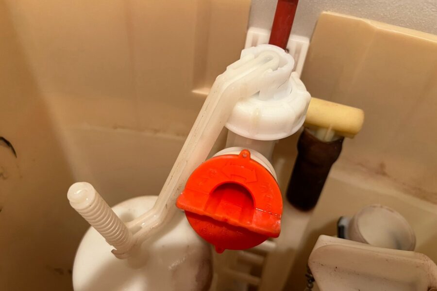 トイレ水漏れ修理の施工例（ミズモ水道）